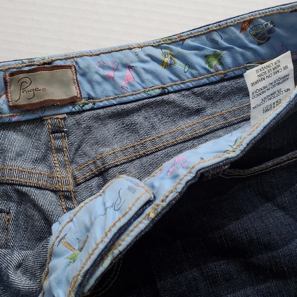 Paige Jimmy Jimmy Denim Shorts - Picture 2 of 3